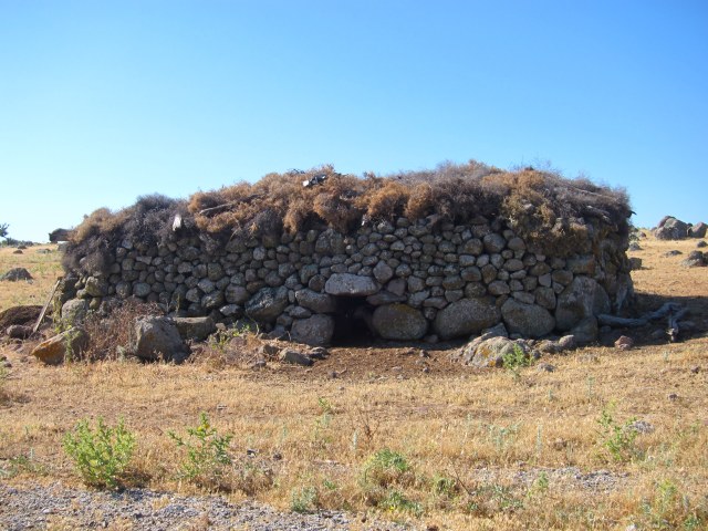 Goat hut