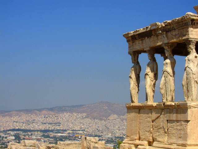 Some lovely ladies and just a fraction of the city