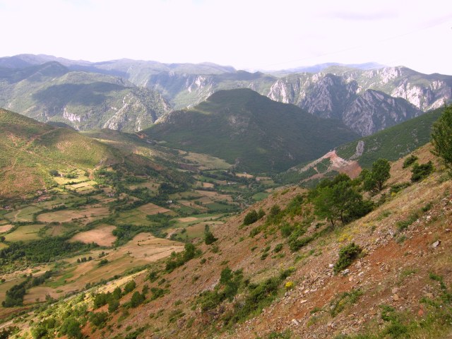 Down to the valley, we go