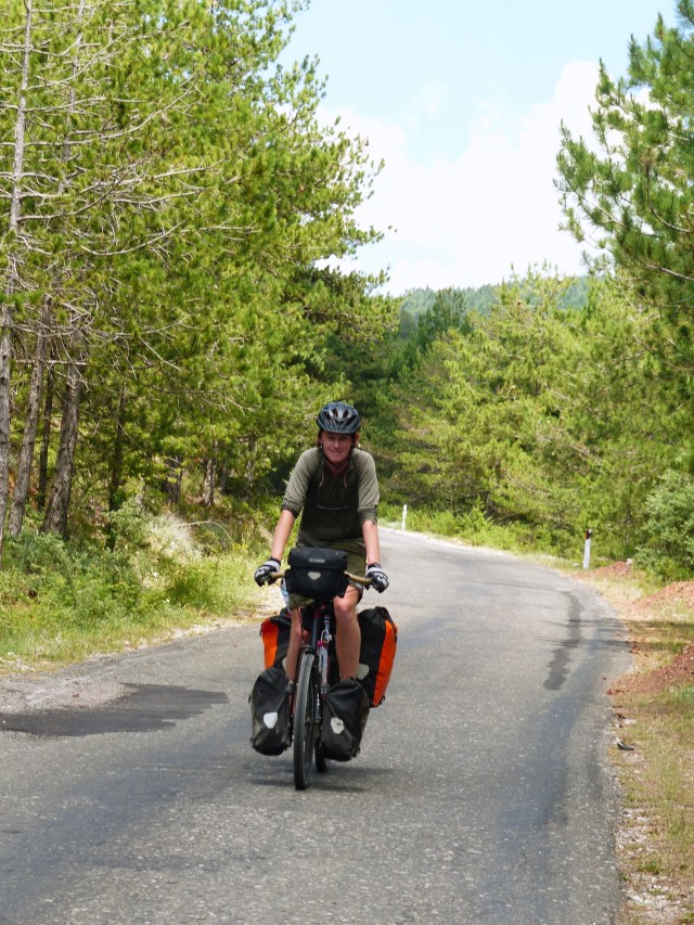 The only traffic on this highway 