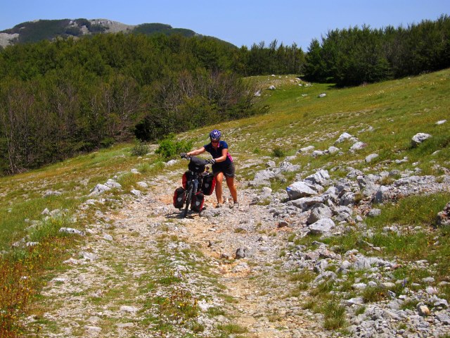 I love pushing my bike