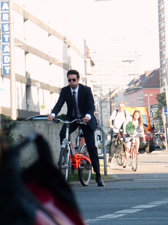 Dressed for biking success