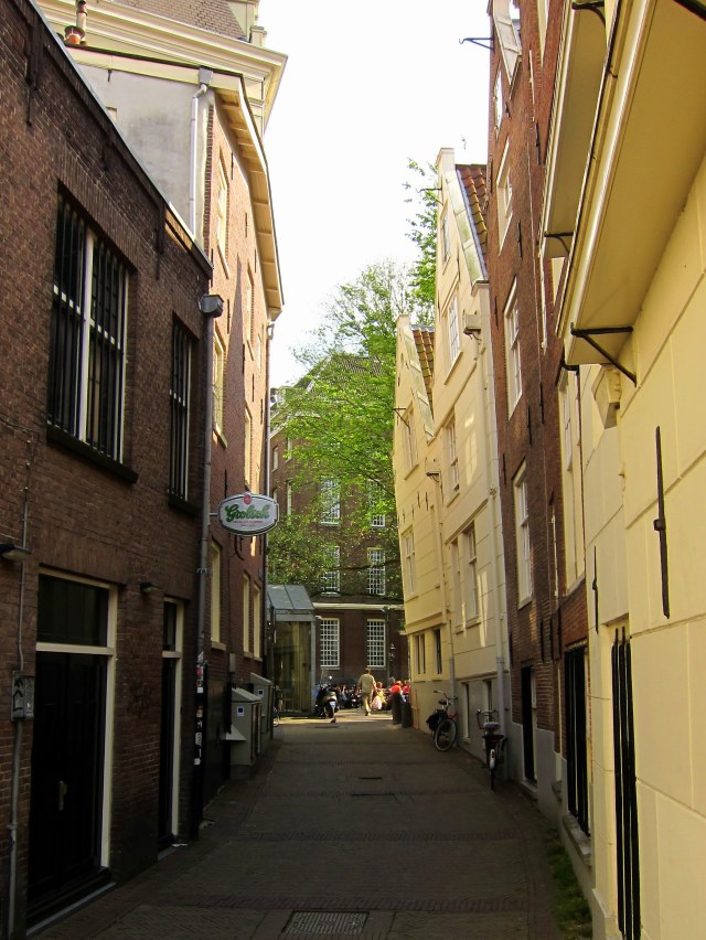 One of those buildings might be leaning