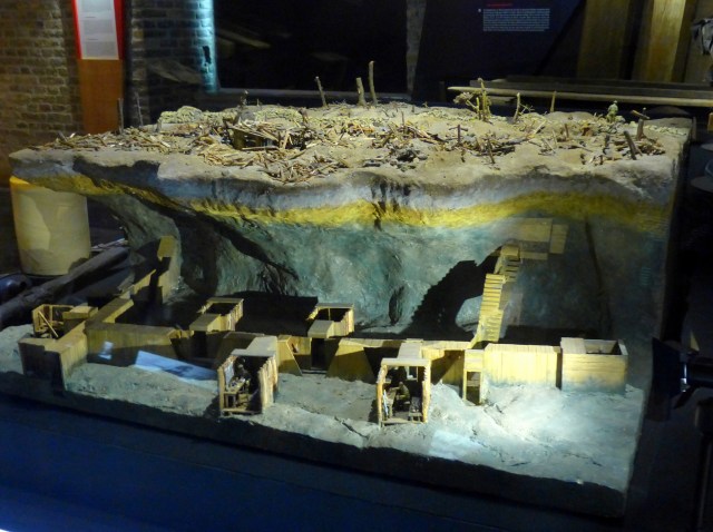 Tunnels under the front