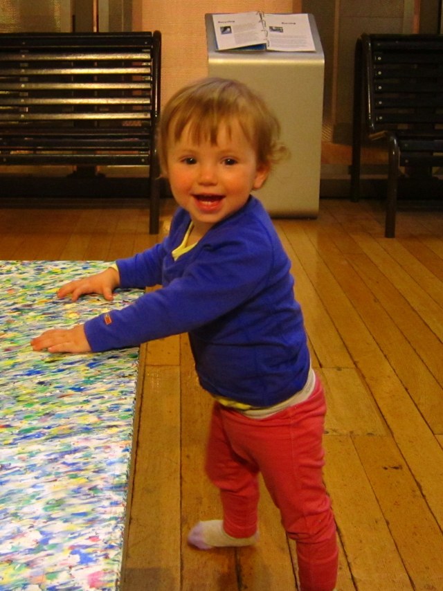 Lea having a good time