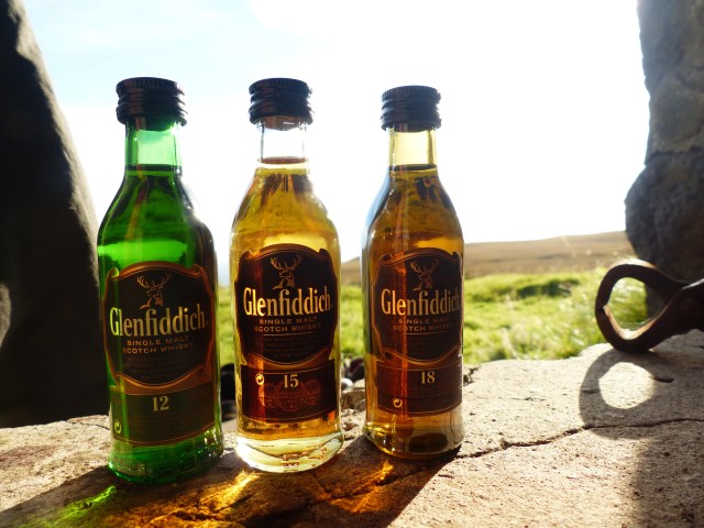 Whisky is perfect after a long hike