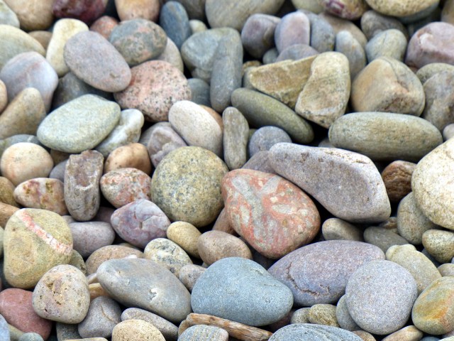 Stones on the beach