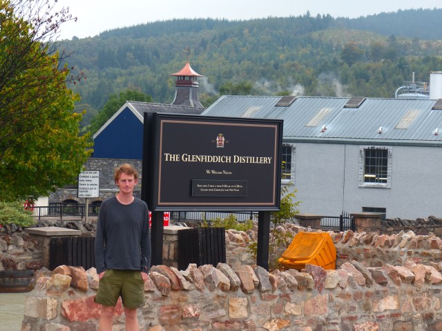 Chandler at Glenfiddich