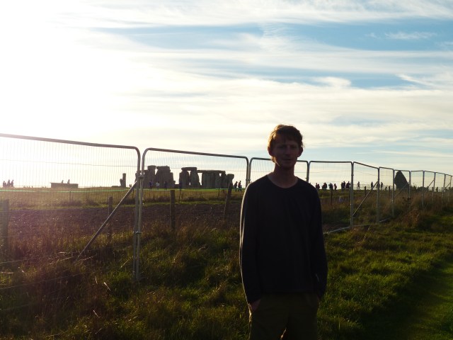 Chandler, the fence and the view