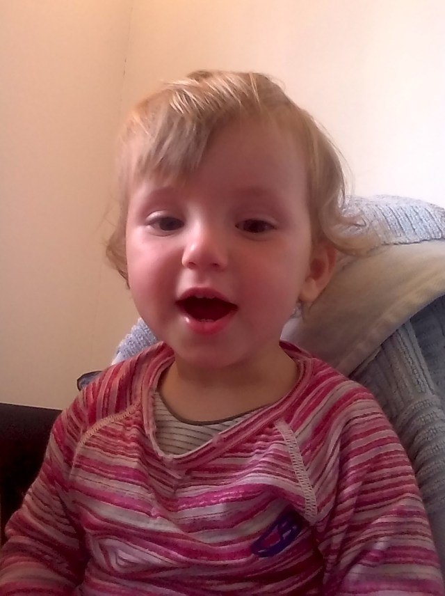 Lea looking too cute